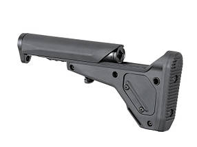 Składana kolba bojowa do AEG AR15/M4/SR25 - Black [ХУБІЛАЙ] (для страйкболу), фото 4