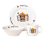 Набір для дітей Limited Edition Sweet Home 3 предмети порцеляна (D111030)