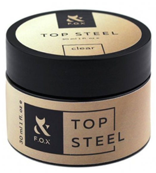 Топ для гель-лаку Top Steel FOX (банка) 30 мл