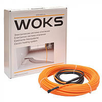 Электрический теплый пол, нагревательный кабель Woks-18 1970W (110м)