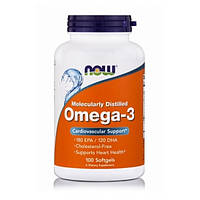 Omega-3 1000 mg Now Foods (100 капсул)