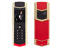 Мобільний телефон H-Mobile V1 (Hope V1) red-gold. Vertu design кнопковий дизайнерський телефон