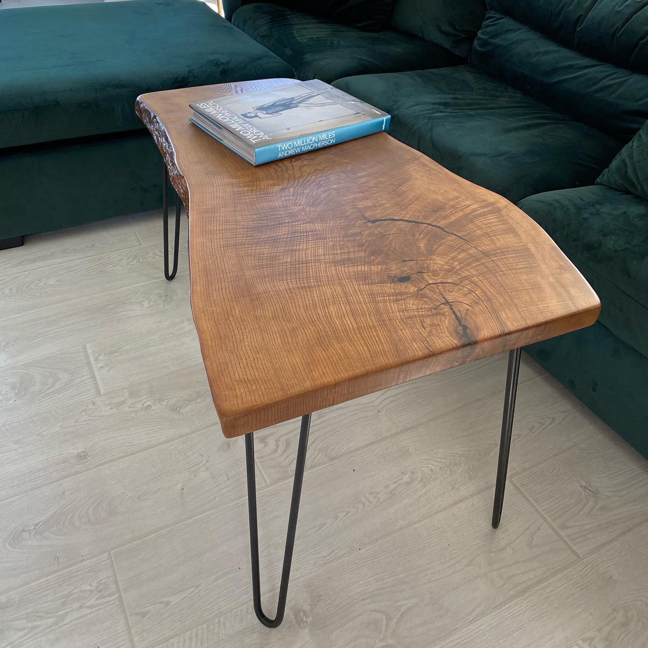 Журнальний стіл з натурального дерева під замовлення, фото 1