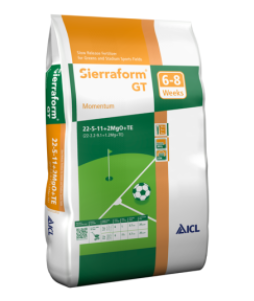 Добриво для газону Sierraform GT Миттєвий ріст (22-5-11+2MgO+TE) 2міс на 7-10 соток 20 кг