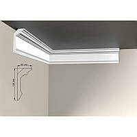 Гладкий гіпсовий карниз ПГ 7