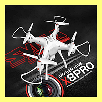 Квадрокоптер Syma X8PRO GPS автоповернення FPV трансляція Wi-Fi та поворот камери