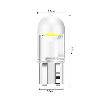 W5W T10 Led автомобільна світлодіодна лампа колір 6000 К білий холодний Car Turn White