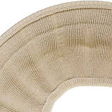 М'який теплий чохол на сидіння унітазу на гумці, фото 4