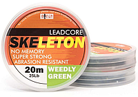 SKELETON LEADCORE WEEDY GREEN 20 M / 25 LB