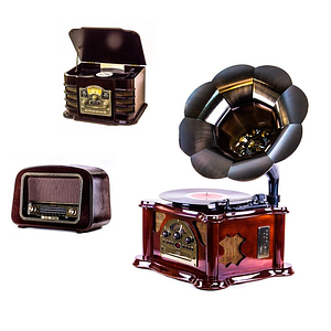 Грамофони та ретрорадіо