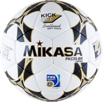 М'яч футбольний Mikasa FIFA Approved PKC55BR1 розмір 5, фото 2