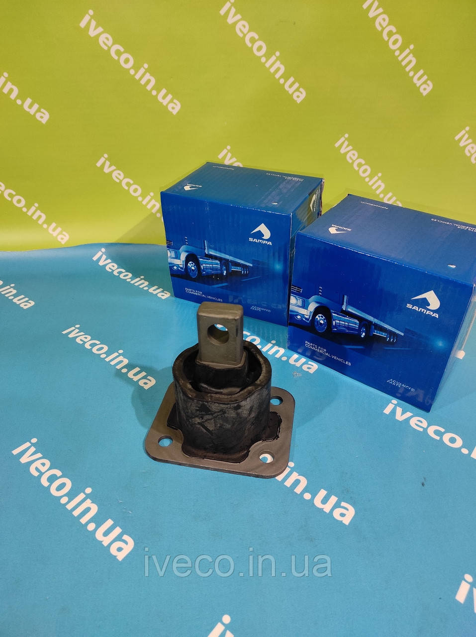 Подушка двигуна передня Iveco EuroCargo Івеко Єврокарго 504009142 500394050 504087859 504115825 061.263