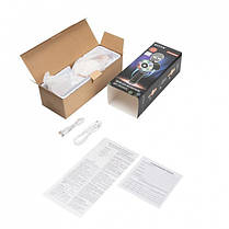 Дитячий мікрофон з функцією караоке Usb, microSD, Aux, Bluetooth Wster WS-669 Золотий 184025, фото 3