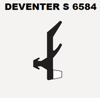 УПЛОТННИК ОКОННИЙ ДЛЯ СУХОГО ОСТЕКЛЕННЯ DEVENTER S 6584