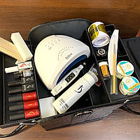 Набор для наращивания ногтей Kodi с лампой Sun One и фрезер-ручкой в сумке