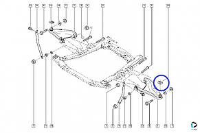 Renault (Original) 7703102120 - Болт шаровой опоры на Рено Логан 2 ...
