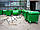 Євроконтейнер для сміття 1,1 м.куб., 1,2 мм в емалі, фото 4