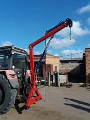 Кран манипулятор для трактора KOZAK-M