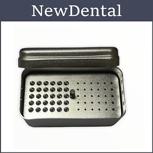 JA 01113 Ендобокс алюмінієвий 30 інструментів 25fg+5ra Пурпуровий