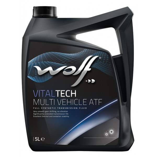 Олива гідравлічна WOLF ATF VITALTECH MultiVechicle (Full Synthetic) 5л