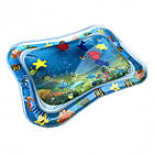 Дитячий надувний водний килимок-акваріум, фото 2