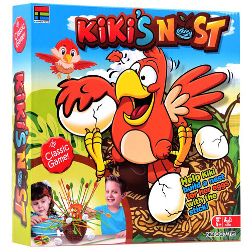 Розвиваюча настільна гра для дітей Kingso Toys Гніздо Кікі HC314631, фото 1