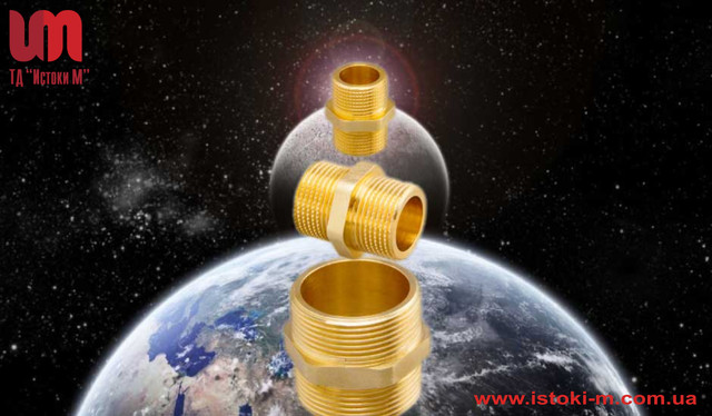 купити різьбові латунні фітинги запоріжжя Різьбові латунні фітинги хромовані латунні фітинги затискні латунні перехідники для сталевої труби FP Pattaroni