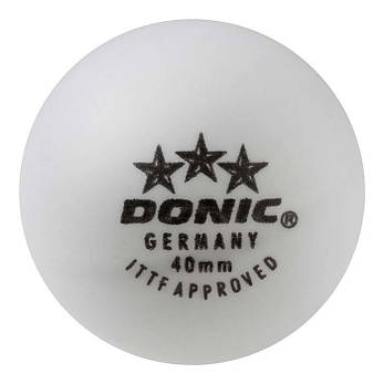 Кульки для настільного тенісу Donic 3* 3шт 292-8, фото 2