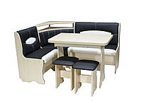 Кухонний куточок Diamond Его 1200x1500x880 мм М'який кухонний куточок для дому