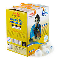 Набір кульок для настільного тенісу Double Fish (100 шт) білий DF100