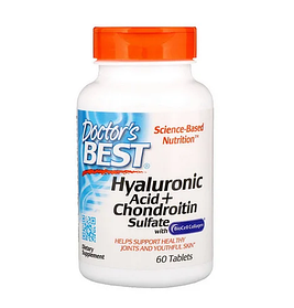 Doctor's s Best Hyaluronic Acid with Chondroitin Sulfate 60 (tab)