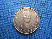 Монета 10 центов Ямайка 2003 1995 два года цена за 1 монету