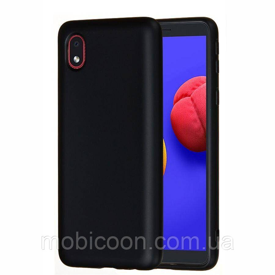 Чохол силіконовий для Samsung Galaxy A01 Core (A013) чорний