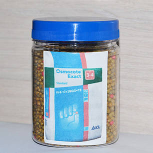 Добриво Osmocote Exact Standard 3-4 м, 0,250 кг (пет банку) 16+9+12+2Mg+TE, фото 1