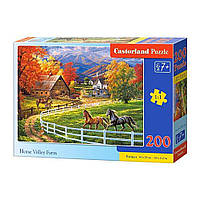 Пазл "Ферма конної долини", 200 элементів Castorland (5904438222124)