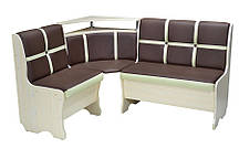 Кухонний куточок Diamond Твіст 1200x1500x880 мм Сучасний кухонний кутовий диван