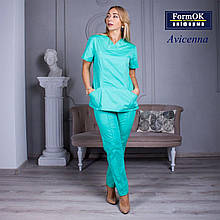 Жіночі медичні костюми "Avicenna" салатовий