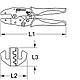 Кліщі електрика для обтискання дротів AMP Superseal Typ 1,5, фото 3
