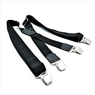 Підтяжки Weatro 0014PI Чорні, фото 6