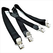 Підтяжки Weatro 0014PI Чорні, фото 5