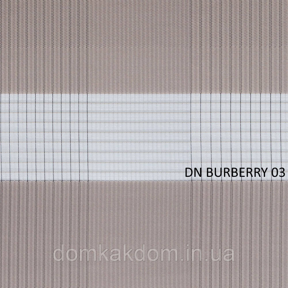 Рулонна штора день-ніч BURBERRY, фото 1