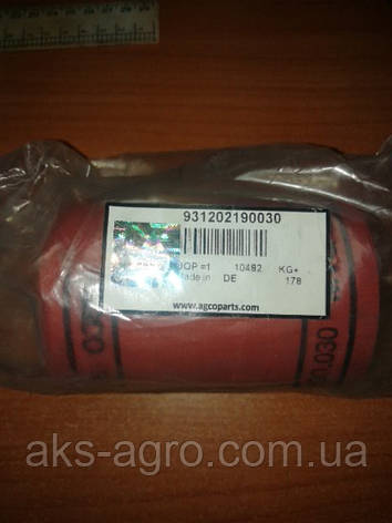 Патрубок радіатора гумовий - 931202190030 - AGCO, фото 1