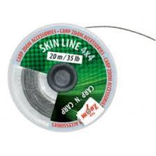 Повідковий матеріал Skinline-Green 25lb 20м (з опліткою - зелений) CZ1472, фото 1