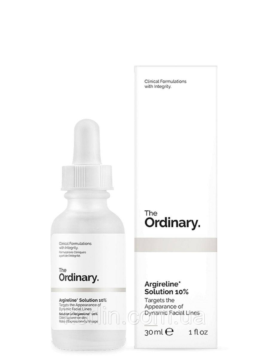 The Ordinary Argireline Solution 10% Сироватка для обличчя проти зморщок аргіреліном