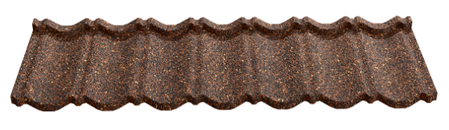 Композитна черепиця Novatik NATURA CLASSIC brown earth (коричневий), фото 1