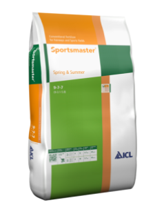 Добриво для газону Sportsmaster ЛІТО 15-6-15+4CaO+2,5MgO (2-3 місяці) на 5 соток 25 кг