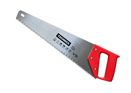 Ножівка по дереву Technics пластикова ручка 4/1" 400 мм (41-070), фото 1