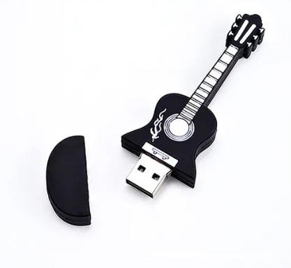 Фігурні флешки Dinosaur Driver 16GB Єлектрогітара Electric guitar, фото 1