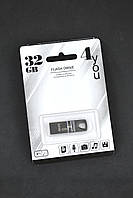 Флеш-накопичувач Usb 32Gb 4you 117 Metal series Black