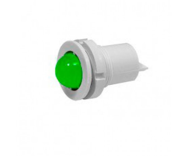 Светодиодная коммутаторная лампа Протон-Импульс СКЛ 11Б-Л-2-24 24 В Зеленый 27 мм - фото 1 - id-p1315050342